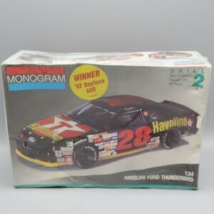 MONOGRAM DAVEY ALLISON  #28 HAVOLINE FORD THUNDERBIRD 1:24 SCALE MODEL‎